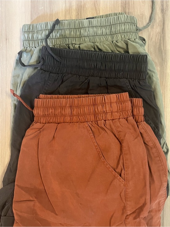 Universal Thread Pants - Universal Thread Pull-On Shorts - Rust, Navy and Olive Green
